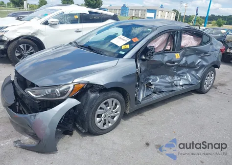 2017 Hyundai Elantra Se z USA, uszkodzony, nr VIN KMHD74LF9HU110579